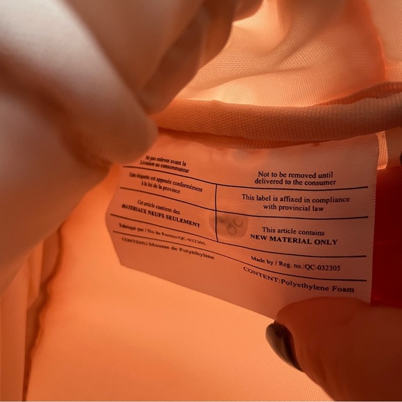 Reebok Neoprene Mini Backpack Pink Athleisure Sport - Picture 9 of 9